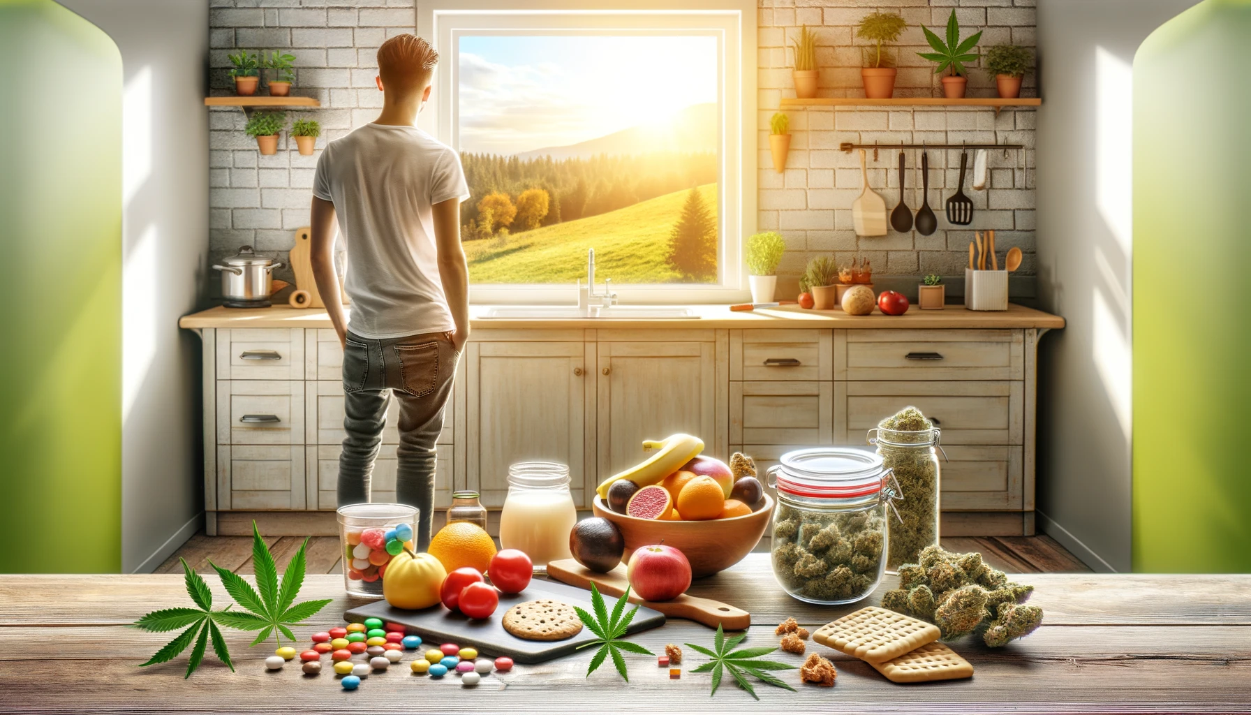 An Image showing the foods to avoid when taking THC
