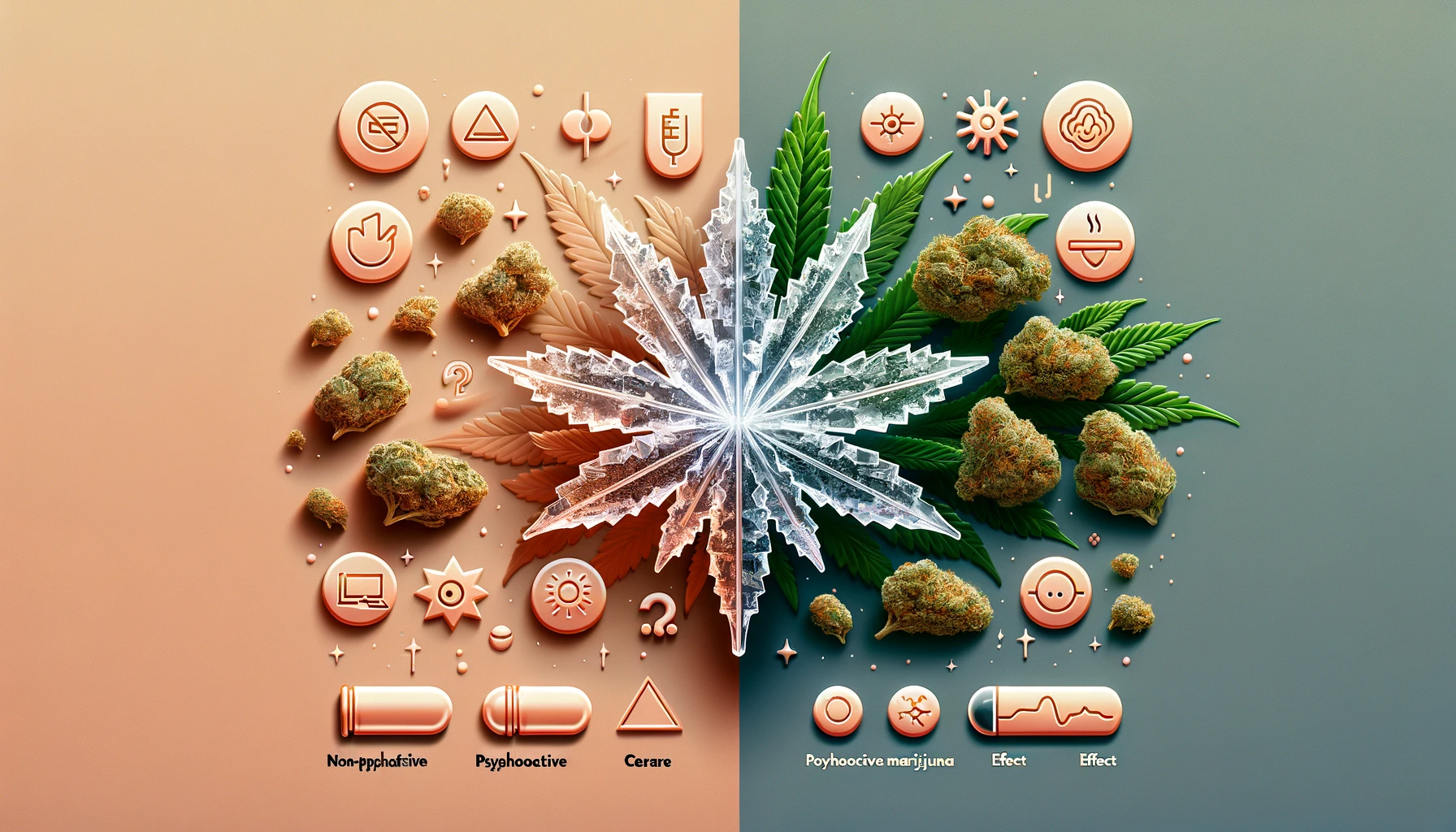 comparison between marijuana and THCa flower
