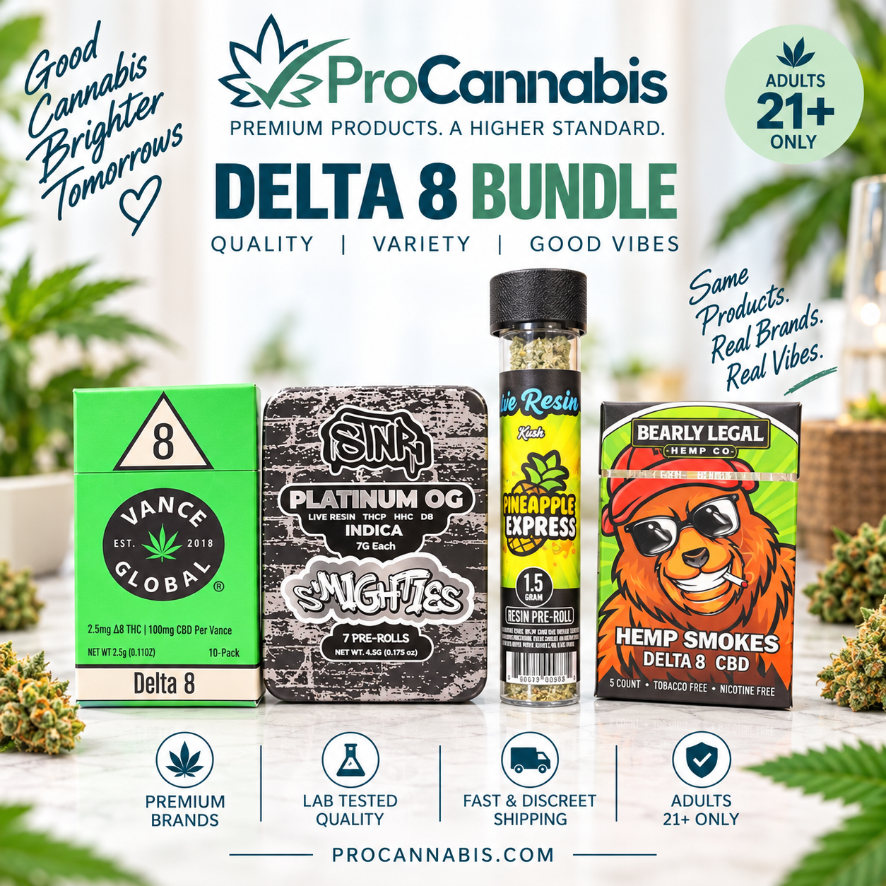 Delta-8 Variety Pack bundle