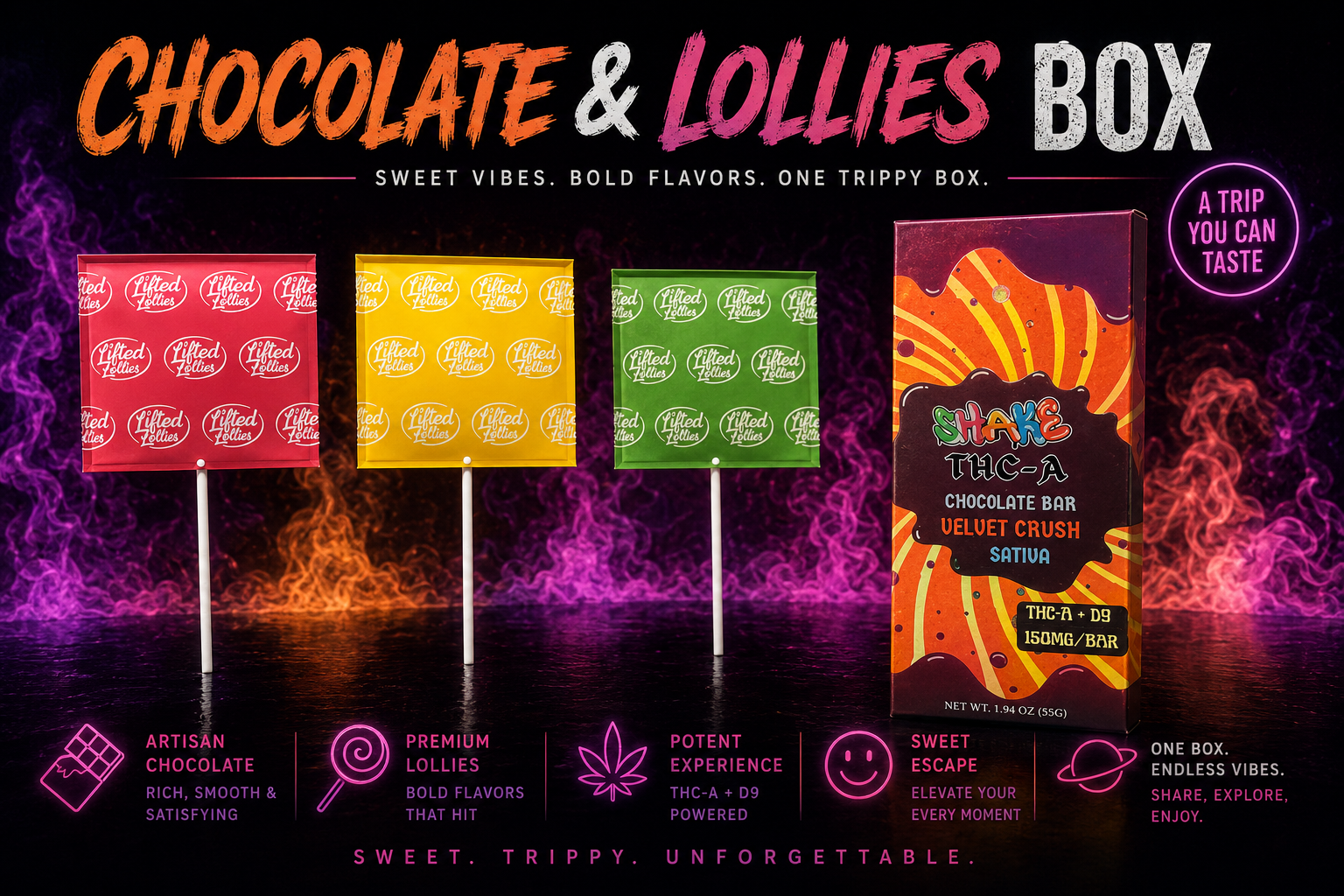 Monthly cannabis deal 12 bundle box