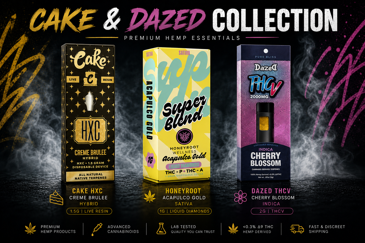 Monthly cannabis deal 5 bundle box