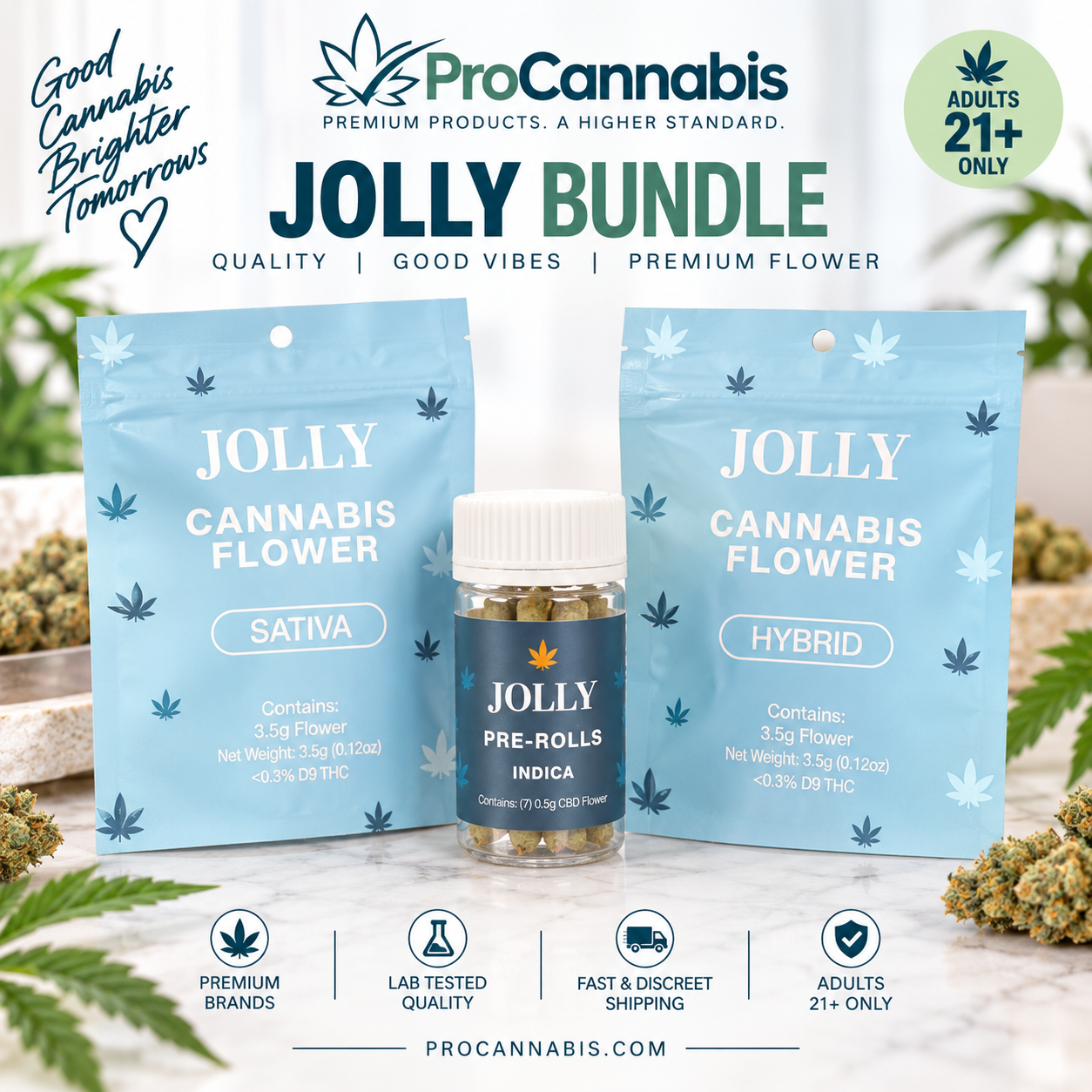 Jolly Flower Trio bundle