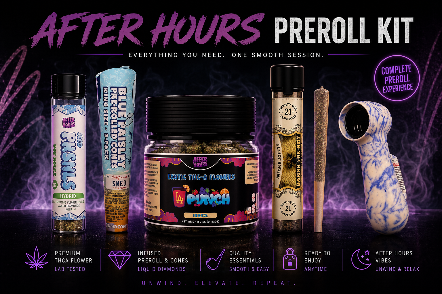 Monthly cannabis deal 8 bundle box