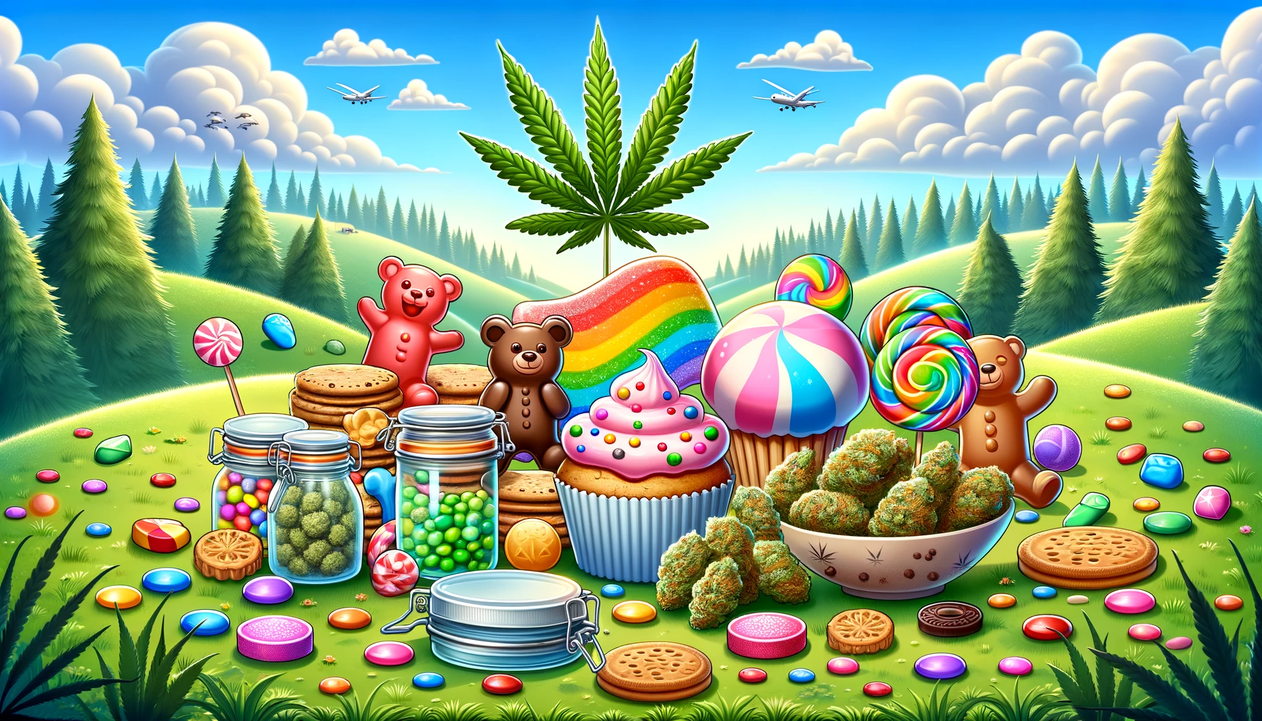 An Image showing Myths and misconcept about Edibles