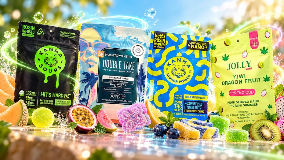 Nano THC gummies available at ProCannabis with fast onset formulas