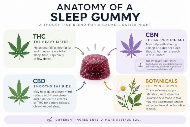 How a sleep gummy works